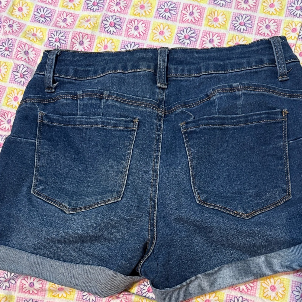Wax Jean Women's Indigo Denim Shorts medium